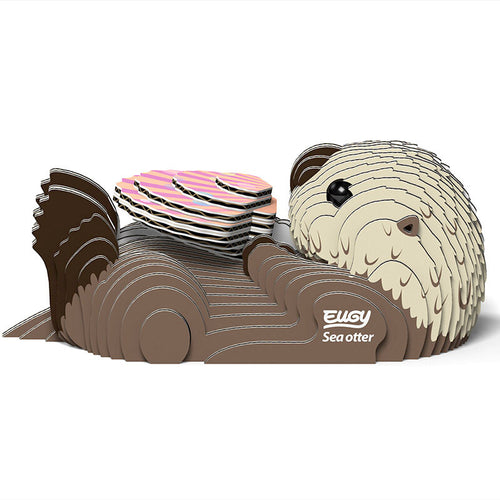 Title 3D Cardboard Kit Set - Sea Otter