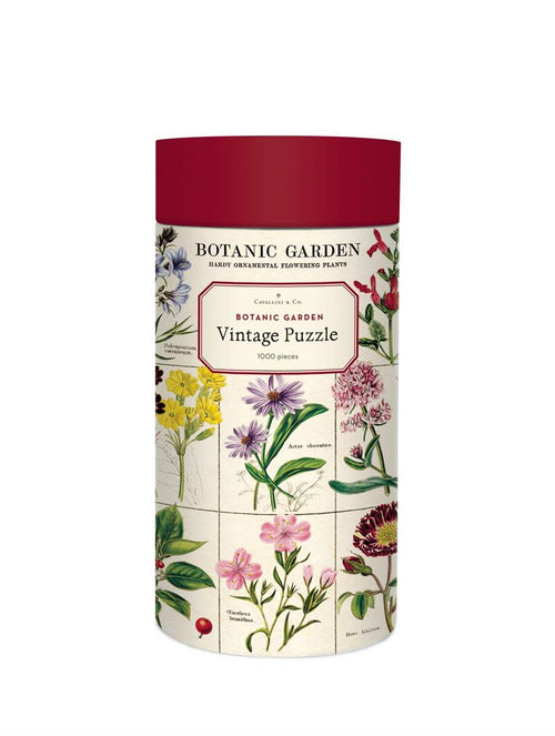 Cavallini & Co - Botanical Garden 1000 Pce - Vintage Puzzle