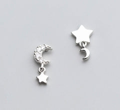 Sterling Silver Studs - Twinkle Star