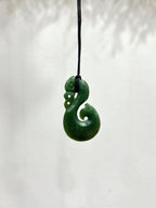 NZ Greenstone / Pounamu Pendant Manaia 45mm