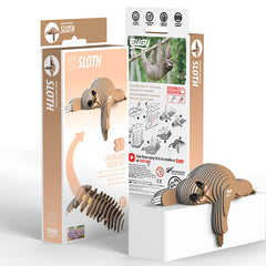 3D Cardboard Kit Set - Sloth