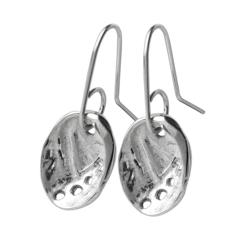 Sterling Silver Earrings - Baby Paua