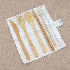 Eco Bamboo Cutlery Set of 6