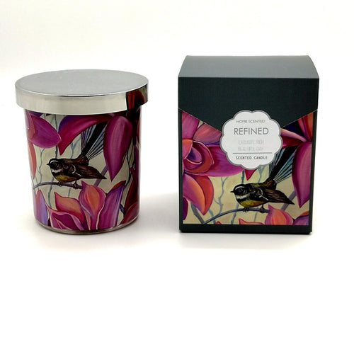 Scented Candle Refined Fantail Irises