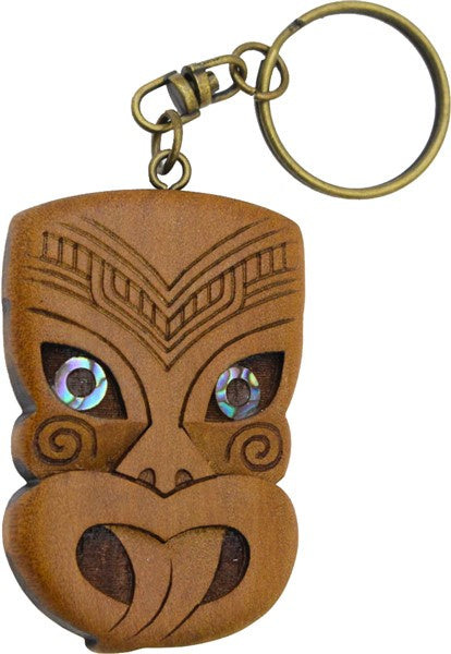 Carved Kauri Keychain - Wheku