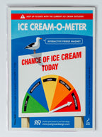 O Meter Fridge Magnets - Ice Cream