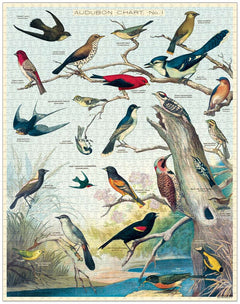 Cavallini & Co - Bird 1000 Pce - Vintage Puzzle