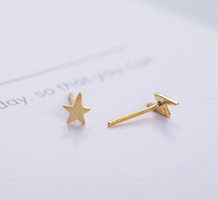 Sterling Silver Studs - Lighting Bolt