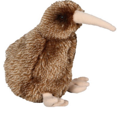 Sound Bird Soft Toy -  Brown Kiwi