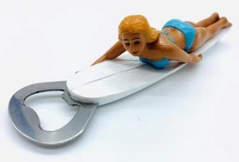 Moana Rd Tool Magnet Bottle Opener - Surfer Girl
