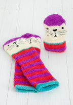 Socks Cozy Grey Cat