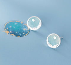 Ocean Star Studs - Sterling Silver