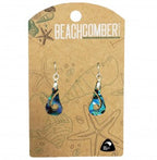 Paua Earrings Small Fishhook