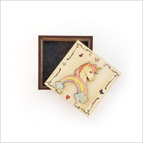 Small Trinket Box -Unicorn