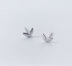 Sterling Silver Sprout Studs