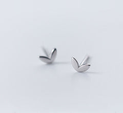 Sterling Silver Sprout Studs