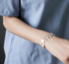 Sterling Silver BeeHive Bracelet