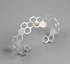 Sterling Silver BeeHive Bracelet