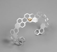 Sterling Silver BeeHive Bracelet