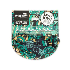 Wild Kiwi Bandana -Koru