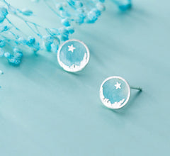 Ocean Star Studs - Sterling Silver
