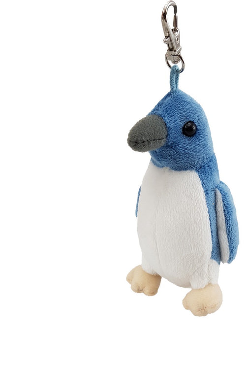 Birds Keyclip -  Blue Penguin