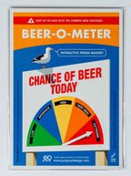O Meter Fridge Magnets - Beer