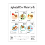Alphabet Kiwi Flash Cards