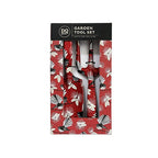 Garden Tool Gift Set Flirting Fantails Red