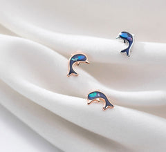Sterling Silver Earrings - Little Dolphin
