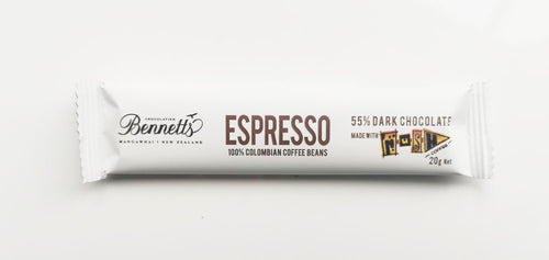 ESPRESSO 55% DARK CHOCOLATE BAR