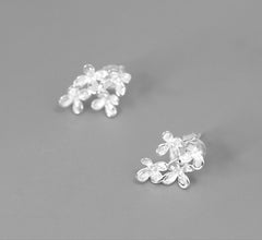 Sterling Silver Earrings - Manuka Cluster