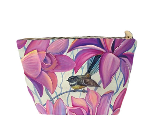 Cosmetic Bag - Fantail Irises