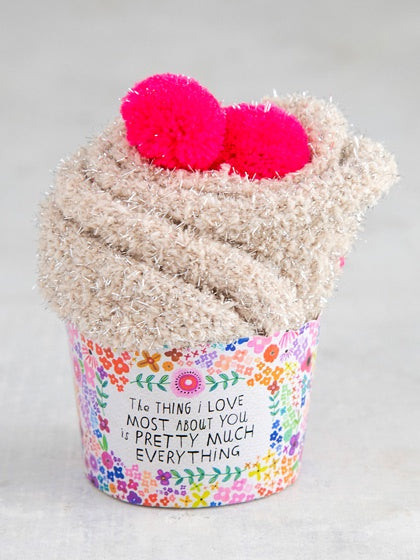 Cupcake Sock The Thing I Love Most