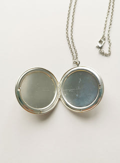 RE-Minted: Mixed metal locket - One Penny