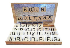 Ceramic Scrabble Letter Magnet