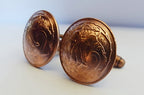 Co Cufflinks - copper two cents