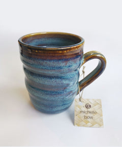 Blue Earth Mug michelle bow nz made