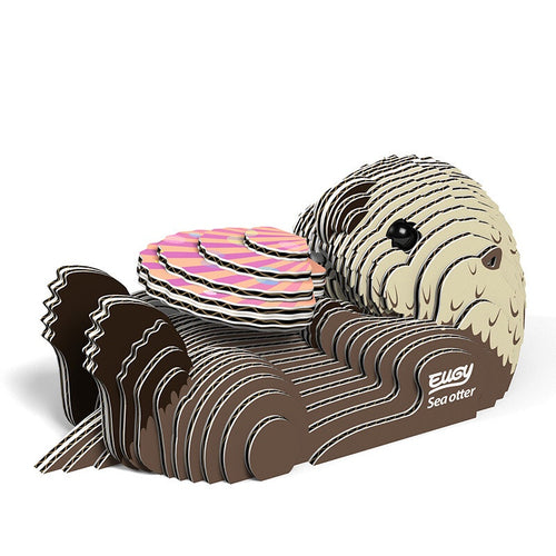 Title 3D Cardboard Kit Set - Sea Otter