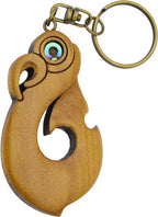 Carved Kauri Keychain - Matau