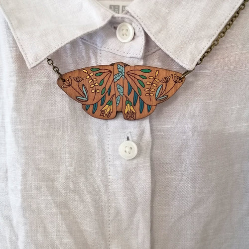 Rimu Butterfly Necklace