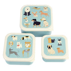 Rex London  Best in Show Snack boxes Set of 3