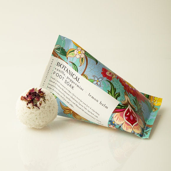 Vanilla, Peppermint + Lemon Balm Foot Soak – gecko in the village