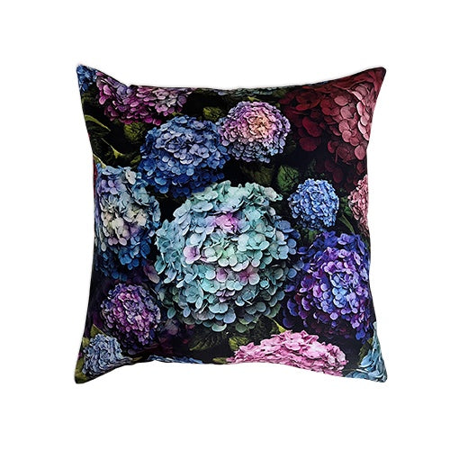 Cushion Cover Hydrangea Bouquet