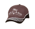 Cotton Cap New Zealand Dark Brown