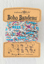 Boho Bandeau Grey Flower Stamp