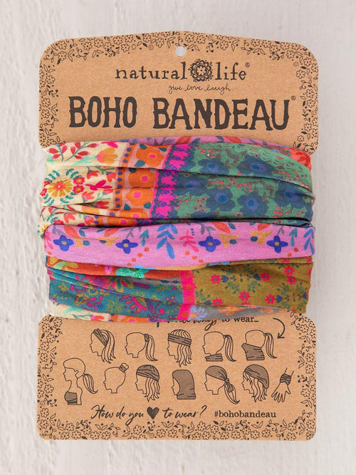 Boho Bandeau  Multi Patchwork