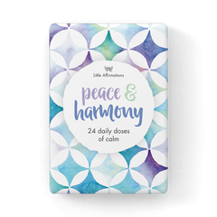 PEACE AND HARMONY - 24 CARD PACK + STAND