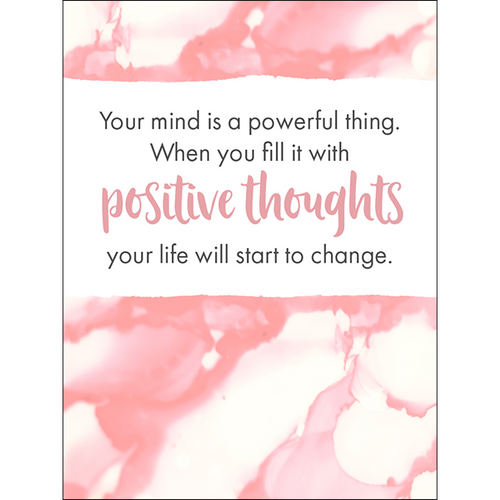 POSITIVE AND POWERFUL - 24 CARD PACK + STAND Rich text editor