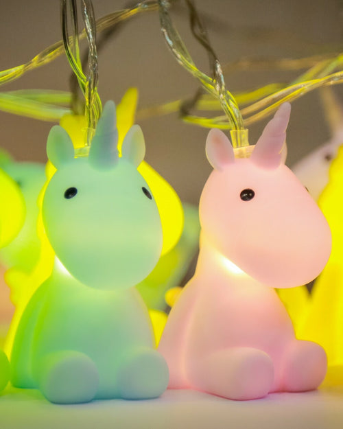 Baby Pastel Unicorns Fairy Lights String
